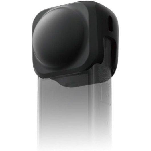 Tappo Obiettivo Silicone Nero per Insta360 X4 e X5, Protezione Completa 360°