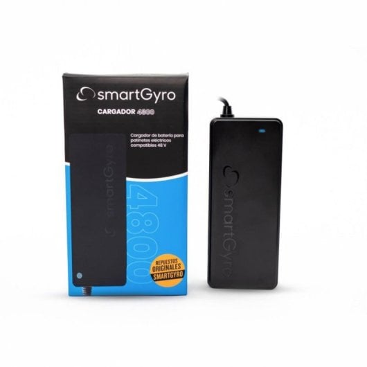 Cargador Negro para Patinete Eléctrico SmartGyro K2, K2 Pro, e-Xplorer, Speedway, RockWay, Crossover, Ryder y Raptor EVO