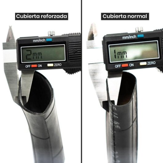 Pack 2 cámaras reforzadas 10" grosor 2?mm antipinchazos para patinete eléctrico smartGyro