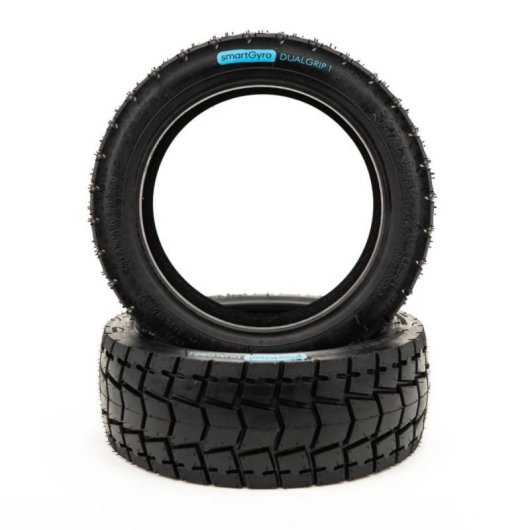 Smartgyro DUALGRIP 1 Tubeless Pack 2 Cubiertas con Gel Antipinchazos para SmartGyro Allroad