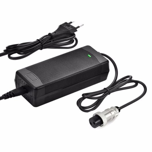 F10mobility Cargador Para Patinete Eléctrico 2 Pines Hembra Salida 29.4v Diametro 12mm Fuente Alimentación
