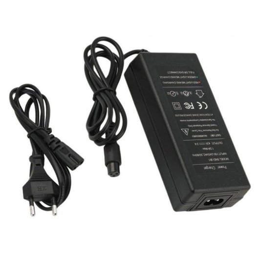 Ladegerät für E-Trottinett oder E-Bike F10mobility 54,6V GX12 3 Pins Weiblich 8mm