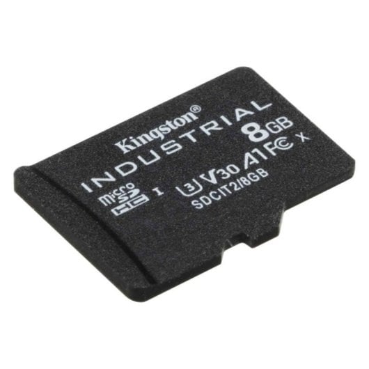 Kingston Industrial microSD 8GB UHS-I Class 3 V30 A1 Noir