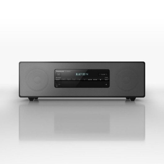 Schwarze Minikette mit 40 W, Bluetooth 4.2, DAB/FM, MP3-Wiedergabe, CD-Player