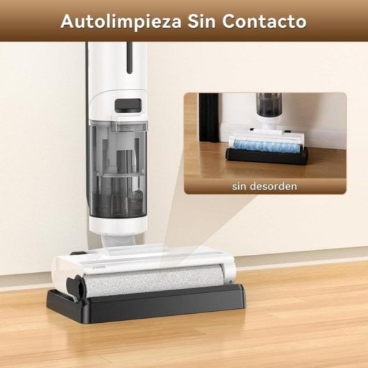 Aspiradora sin cable JONR ED12 Lite Autolavado 3 in 1 Doble Tanque 25-35min