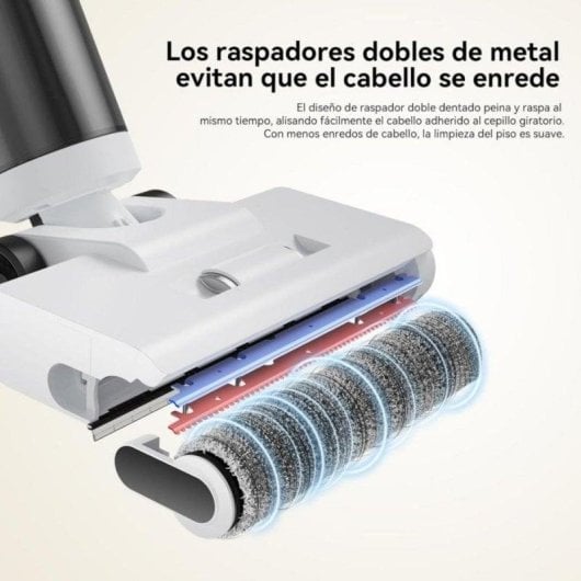 Aspirador sem Fio JONR ED20 Pro 17000Pa 60min Autolimpeza Secagem Voz Inteligente