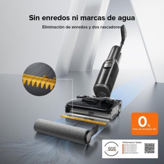 Aspirador em Seco e Húmido Roborock F25 ALT 20000Pa Autolimpeza água quente Secagem rápida