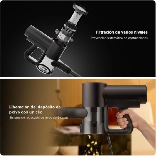 Aspirador Sem Fios Roborock F25 Combo 20000Pa Autolimpeza Secagem rápida 5 em 1