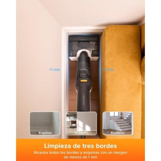 Aspirador Sem Fio Roborock F25 LT 20000Pa Autolimpeza água quente Secagem rápida