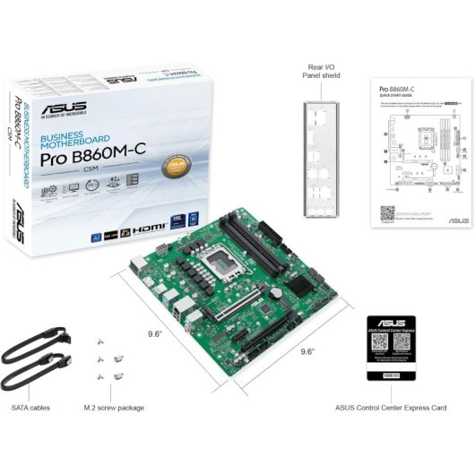 Placa Base ASUS ATX LGA 1851 ATX Pro B860M-C-CSM PCIe 5.0 DDR5