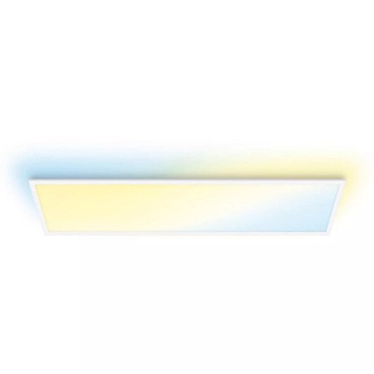 Luz de Teto Inteligente LED 36W Wi-Fi regulável 3400lm 2700-6500K Branco Metal