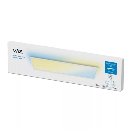 Luz de Teto Inteligente LED 36W Wi-Fi regulável 3400lm 2700-6500K Branco Metal