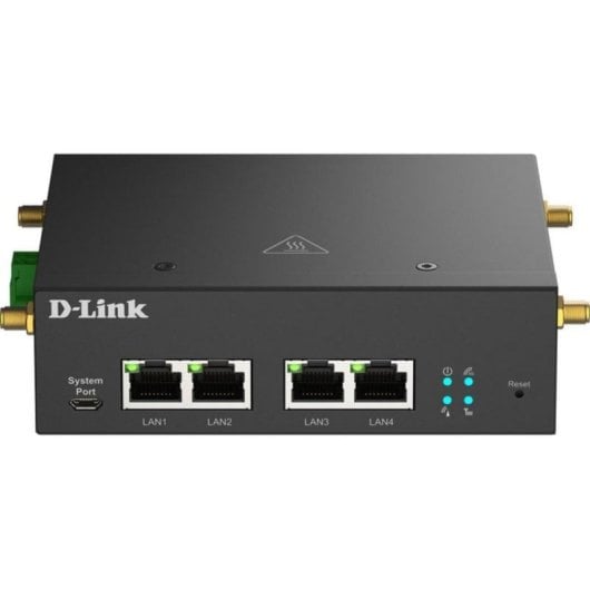 Router D-Link DWM-314-G 4G LTE 1000Mbps VPN OpenVPN WireGuard Schwarz