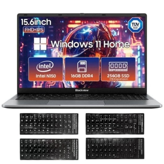 Portátil Blackview Acebook 6 Intel Twin Lake N150 16GB 256GB SSD 15.6" FHD+ Windows 11