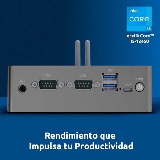 Mini PC Alurin Unit Intel Core i5-12450H 16GB 500GB SSD