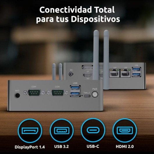 Mini PC Alurin Unit Intel Core i5-12450H 16GB 500GB SSD