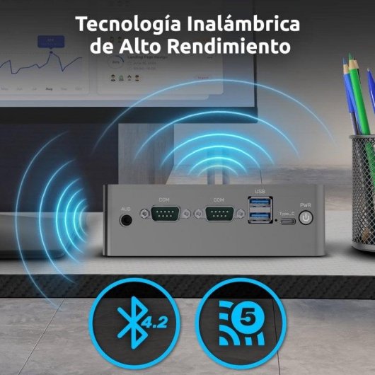 Mini PC Alurin Unit Intel Core i5-12450H 16GB 500GB SSD