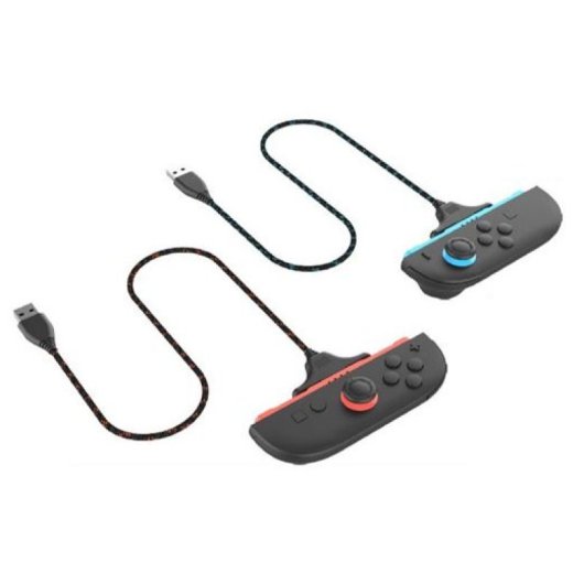 Pack de 2 câbles Play&Charge Blackfire pour manettes Joy-Con Nintendo Switch 2