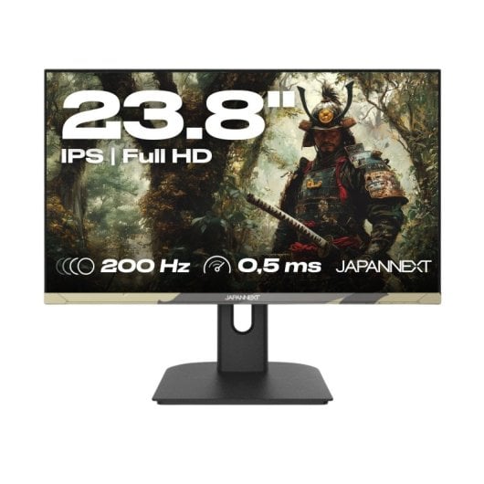 Monitor JAPANNEXT 23,8" FullHD 200Hz IPS 0,5ms Camouflage G-Sync FreeSync HSP