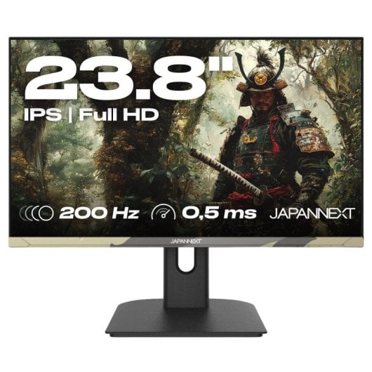 JAPANNEXT JN-IPS238FHD200F-HSP-Camo 23.8" IPS FullHD 200Hz HDR10 FreeSync