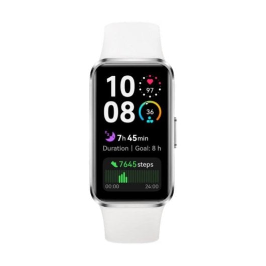 Huawei Band 10 Aktivitätsarmband Bluetooth WiFi AMOLED Weiß SpO2-Monitor und 100 Sportarten
