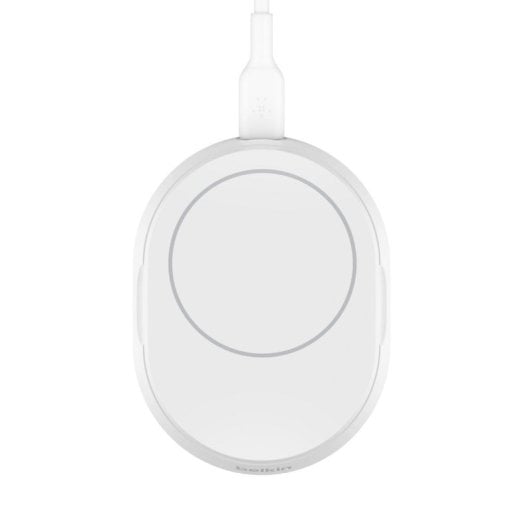 Carregador Wireless Magnético BoostCharge Pro 15W com Cabo 1,5m Branco