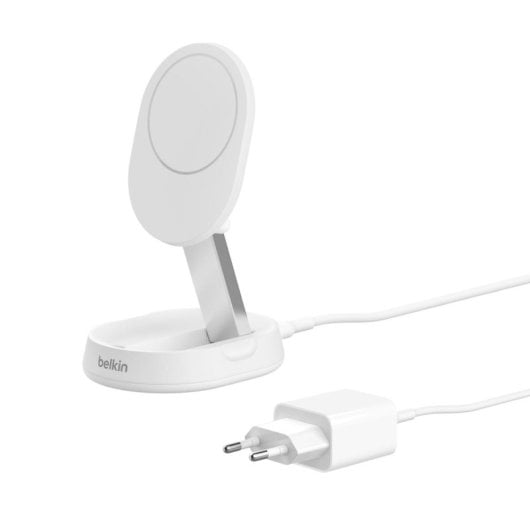 Carregador Wireless Magnético BoostCharge Pro 15W com Cabo 1,5m Branco