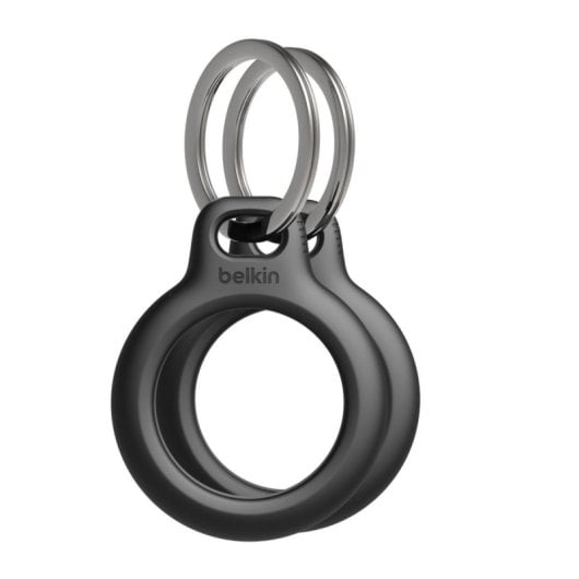 Belkin Secure Holder Keyring Airtag Nero 2 Pezzi Resistente ai Graffi