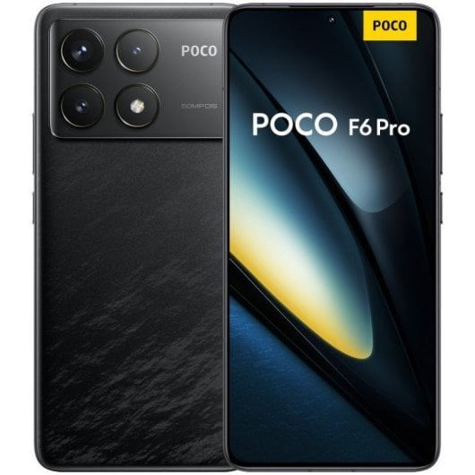 Smartphone POCO F6 Pro 5G 12GB 512GB 6.67" 120Hz Snapdragon 8 Gen 2 50MP Negro