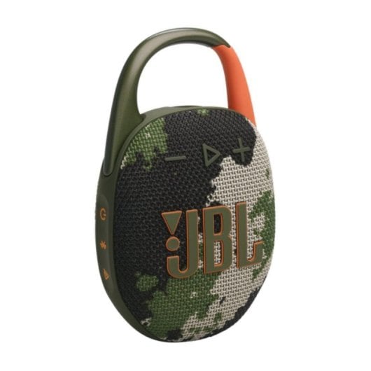 Altavoces JBL Clip 5 Portátil Bluetooth 7W Camuflaje IP67 12h con Mosquetón y Playtime Boost
