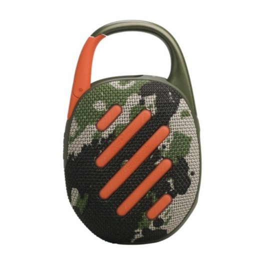 Altavoces JBL Clip 5 Portátil Bluetooth 7W Camuflaje IP67 12h con Mosquetón y Playtime Boost