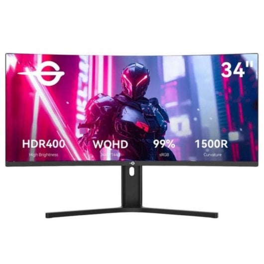 Titan Army C34A1R 34" Curved 165Hz WQHD VA 1ms FreeSync G-Sync HDR400 UltraWide Monitor
