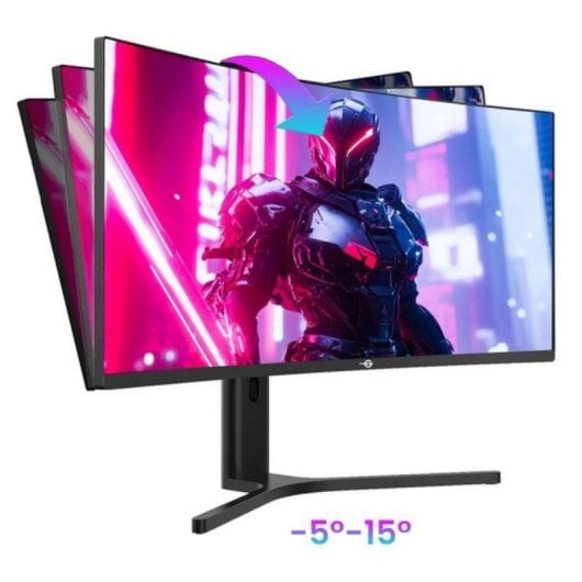 Titan Army C34A1R 34" Curved 165Hz WQHD VA 1ms FreeSync G-Sync HDR400 UltraWide Monitor