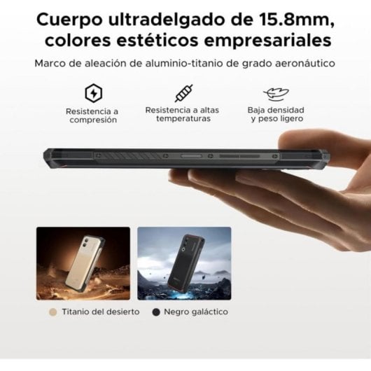 Smartphone DOOGEE Blade 20 Turbo 32GB RAM 256GB 5G 10300mAh Android 15
