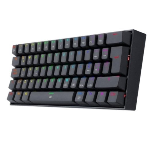 Teclado mecánico Redragon Dragonborn compacto 60% layout ES RGB cable desmontable