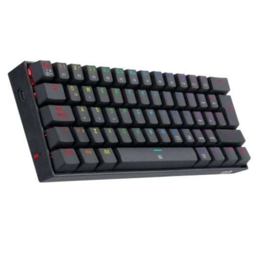 Teclado mecánico Redragon Dragonborn compacto 60% layout ES RGB cable desmontable