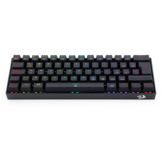 Teclado mecánico Redragon Dragonborn compacto 60% layout ES RGB cable desmontable
