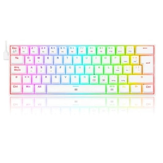 Teclado mecánico Redragon Dragonborn Layout ES RGB Chroma compacto 60% cable USB-C
