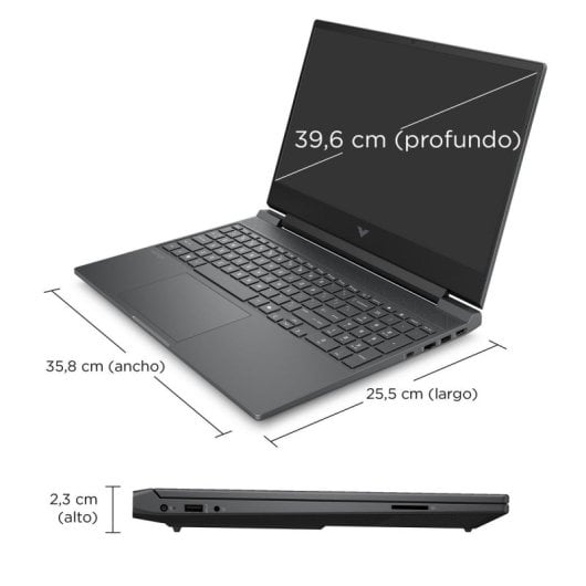 Portátil HP Victus 15-fa2710ns 15.6" Intel Core i5-13420H 16GB 512GB SSD RTX 4050 FHD 144Hz