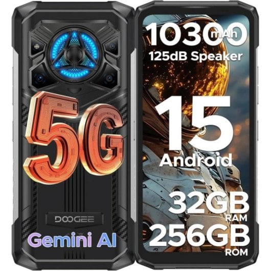 Smartphone DOOGEE Blade 20 Play 32GB RAM 256GB 5G Android 15 Resistente