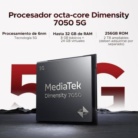 Smartphone DOOGEE Blade 20 Play 32GB RAM 256GB 5G Android 15 Resistente