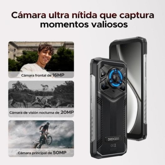 Smartphone DOOGEE Blade 20 Play 32GB RAM 256GB 5G Android 15 Resistente