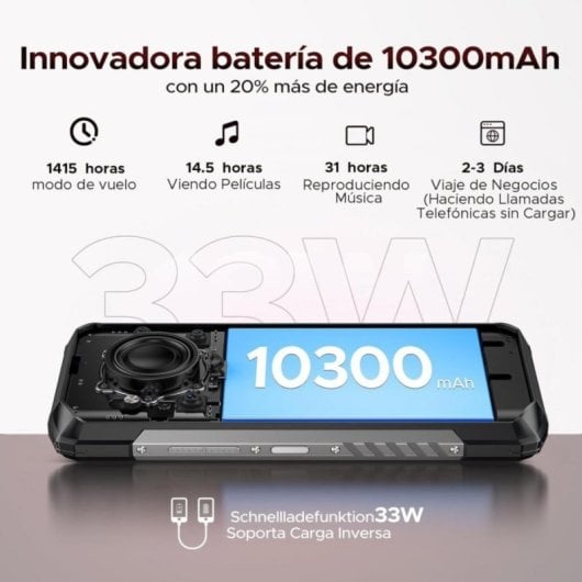 Smartphone DOOGEE Blade 20 Play 32GB RAM 256GB 5G 10300mAh