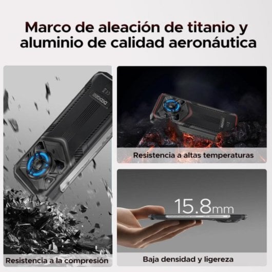Smartphone DOOGEE Blade 20 Play 32GB RAM 256GB 5G 10300mAh