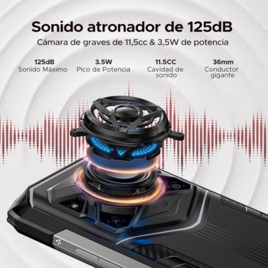 Smartphone DOOGEE Blade 20 Play 32GB RAM 256GB 5G 10300mAh