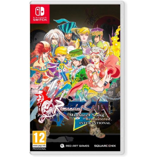 Romancing SaGa Minstrel Song Remastered International Nintendo Switch