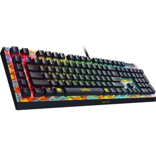 Razer BlackWidow V4 X Pokémon Kanto Starters Edition Mechanische Gaming-Tastatur Switch Razer Green USA