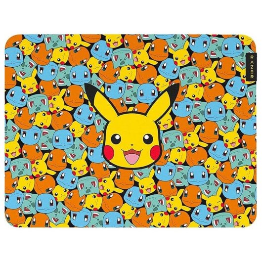 Tapis de souris gaming Razer Gigantus V2 M Édition Pokémon Kanto Starters Jaune