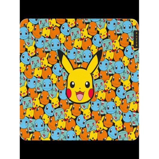 Tapis de souris gaming Razer Gigantus V2 M Édition Pokémon Kanto Starters Jaune
