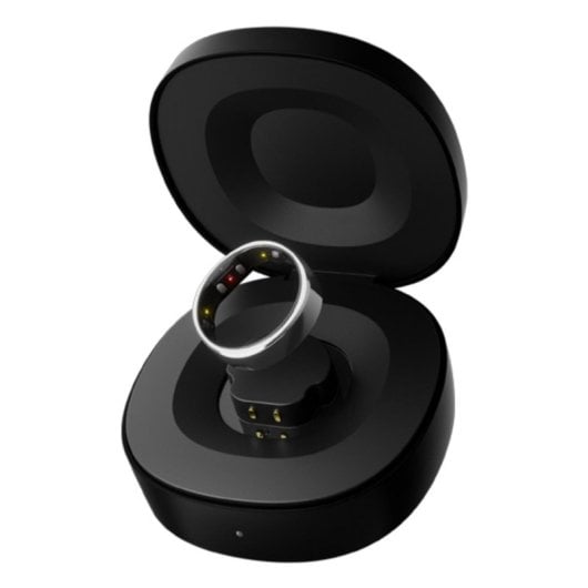 Anillo intelligent RingConn Gen 2, 15 mAh, A prueba de agua, Negro